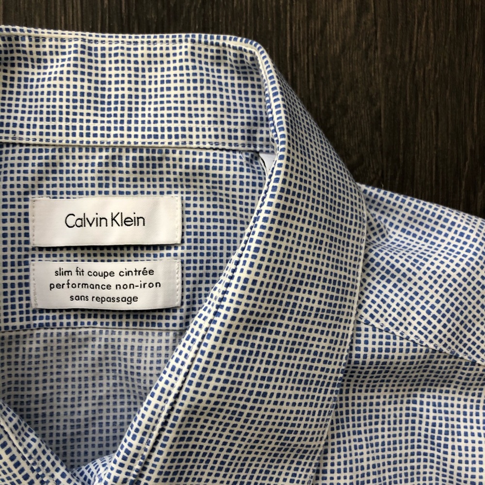 Calvin Klein Slim Fit Dress Shirt in 16